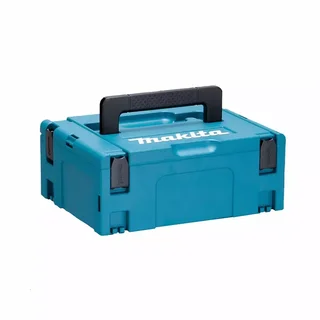 Pack 2 Batterie Makita XGT 40V 2.5Ah con Caricabatterie Rapido DC40RA Valigetta MAKPAC
