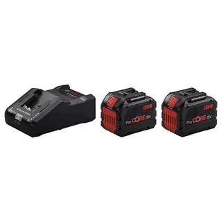 Pack 2 batteries ProCORE 18V 12Ah + chargeur GAL 18V-160 C Bosch