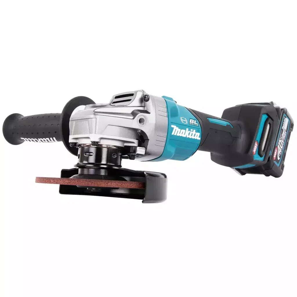 Kit 3 Utensili Makita 40V XGT Trapano Smerigliatrice Avvitatore a Impulsi Batterie 4Ah