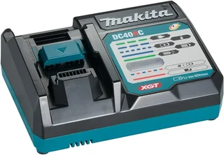 Kit 3 Utensili Makita 40V XGT Trapano Smerigliatrice Avvitatore a Impulsi Batterie 4Ah
