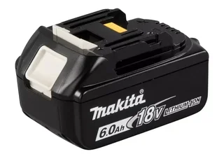 Pack 2 batterie Makita 18V 6Ah BL1860B + caricabatterie + valigetta MAKPAC