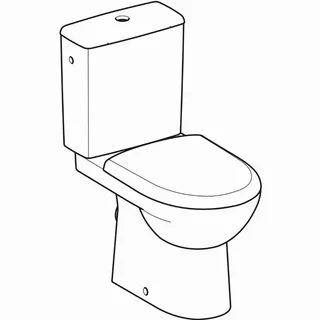 Pack Inodoro de Suelo Geberit Renova Rimfree 6L sin Reborde