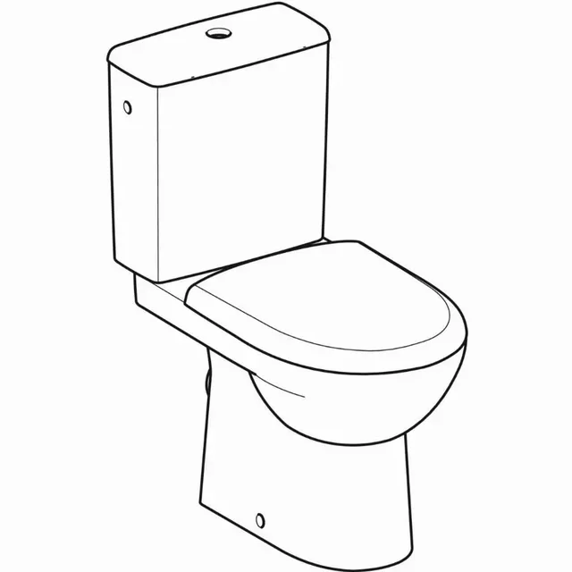 Pack Inodoro de Suelo Geberit Renova Rimfree 6L sin Reborde