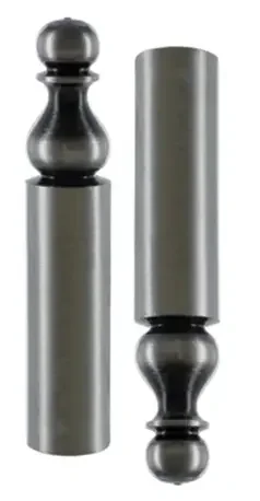 Copertura per bocchetta di serratura rustica n.16 BROS Exacta Ø16mm ferro cementato CF-16-A-EX16-32