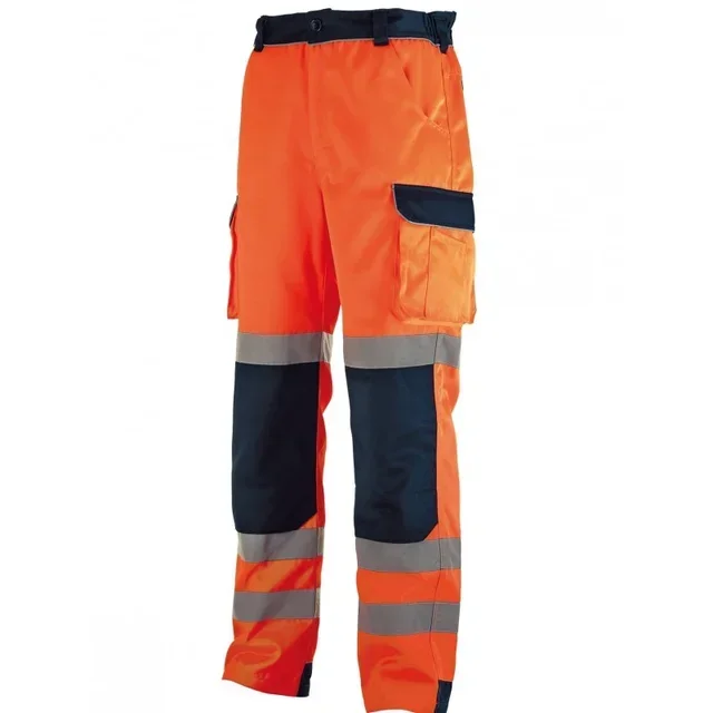 Pantaloni Lavoro Alta Visibilità SINGER PILA Giallo Blu 280g/m²