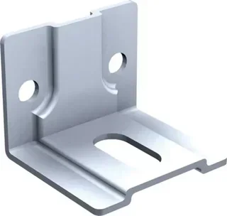 50x70x70mm Galvanized Steel Corner Bracket to Screw Model 6258