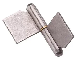 Paumelle grille à souder MONIN 6400 acier décapé 120x108 mm