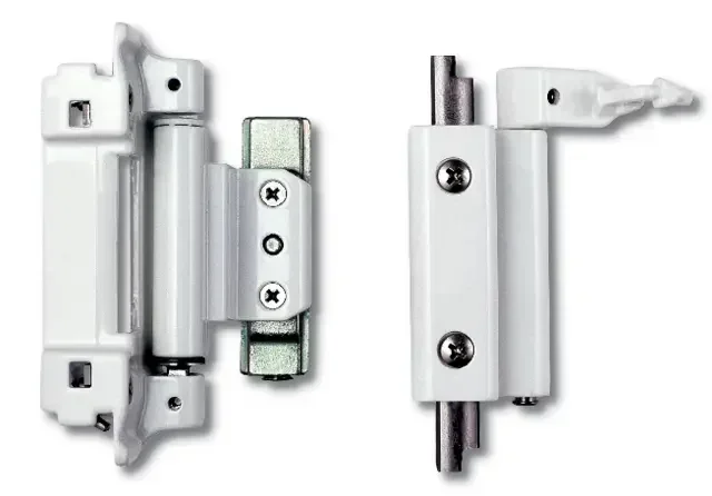 Paumelle porte 3,5mm FAPIM 1405I Blanc RAL 9010 réversible GALIPLUS