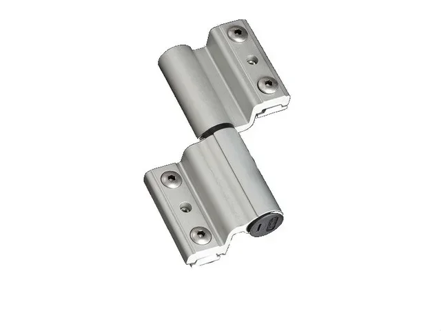 Cerniera a Perno FAPIM 5671/G6 Alluminio 14x18 mm Finitura Argento per Porta Finestra - Ferramenta Robusta