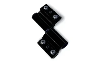 Aluminium-Türscharnier FAPIM schwarz RAL 9005 Set mit 17 Stück