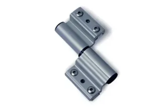 Aluminium-Türscharnier FAPIM schwarz RAL 9005 Set mit 17 Stück