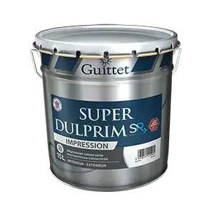 Peinture Super Dulprim SR GUITTET Blanc 1L impression sous-couche multi-supports référence 28531