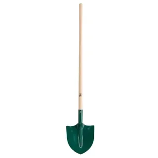 Round shovel 27 cm tempered steel wooden handle PEFC 110 cm LEBORGNE