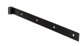 Péndulo Recto Extremo Cuadrado Negro Epoxy 40x6mm Agujero 14mm Longitud 300mm