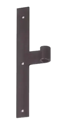 Gancio a T con Occhiello da 16 mm - Confezione da 35 pezzi - Finitura laccata nera