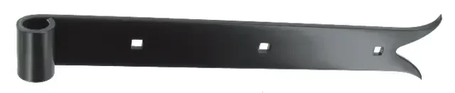 Pinna per kite in epossidica nera 800mm Ø16 - Altezza 39mm Spessore 4,5mm