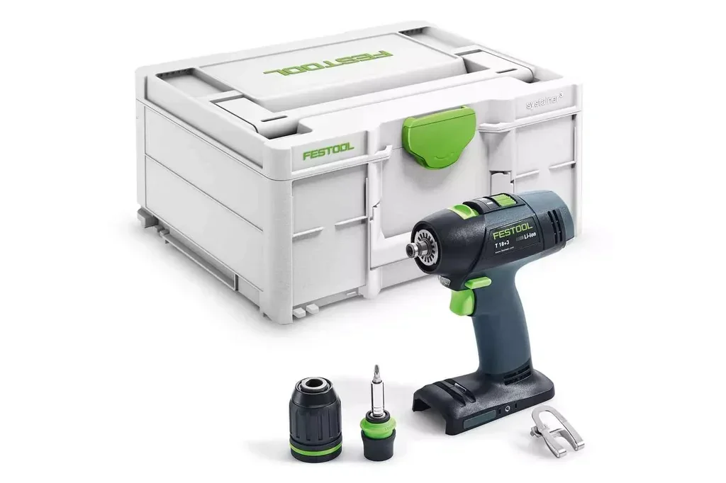 Perceuse visseuse 18V Festool T18+3 Basic coffret Systainer sans batterie