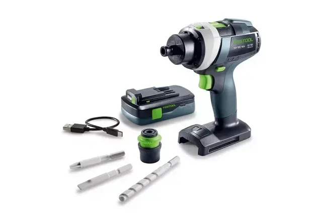 Visseuse-perceuse jouet Festool TY-TPC 577937 pour enfants 3 ans+ avec batterie USB-C