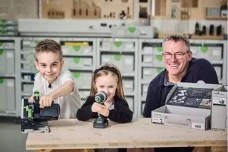 Spielzeug-Akkuschrauber Festool TY-TPC 577937 für Kinder ab 3 Jahren mit USB-C Akku