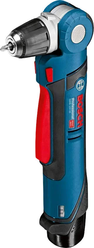 Perceuse visseuse d'angle Bosch GWB 12V-10 avec batteries 2Ah et coffret L-Boxx