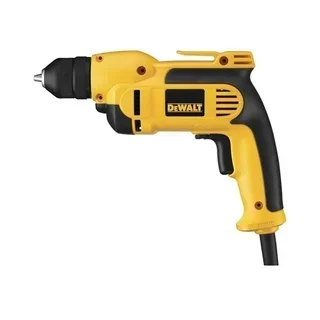 DEWALT DWD112S Bohrmaschine 701W 2500 U/min - Gummierter Komfortgriff, 10mm Schnellspannbohrfutter