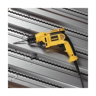 DEWALT DWD112S Rotary Drill 701W 2500 RPM - Rubberized Comfort Grip, 10mm Keyless Chuck