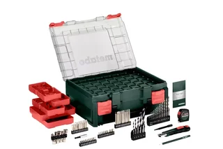 Perceuse-visseuse sans fil METABO 18V BS18 avec 2 batteries 2Ah, chargeur et coffret 74 accessoires