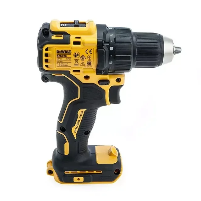 DEWALT 18V XR DCD708D2T Cordless Drill Driver Compact 65Nm with TSTAK Case