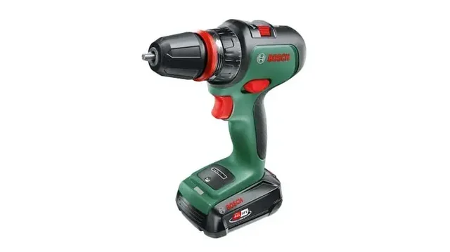 BOSCH AdvancedDrill 18V Cordless Drill Driver with 2x 2.5Ah Batteries and 3 Interchangeable Chucks