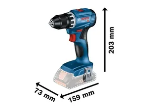 Bosch GSR 18V-45 Cordless Drill Driver 18V with 2x 3.0Ah Batteries and L-BOXX Case