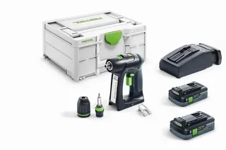 Festool C 18 HPC 4,0 I-Plus 18V Akku-Bohrschrauber mit 2 Akkus