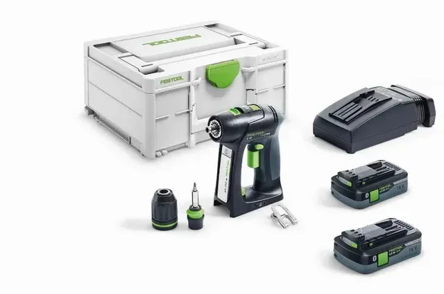 Festool C 18 HPC 4,0 I-Plus 18V Akku-Bohrschrauber mit 2 Akkus