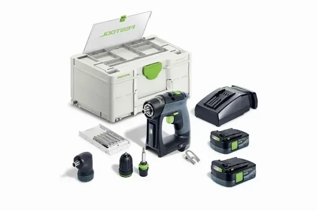 Festool CXS 12 Kompakt Akku-Bohrschrauber 10,8V mit 2x 2,5Ah Akkus und Systainer Koffer