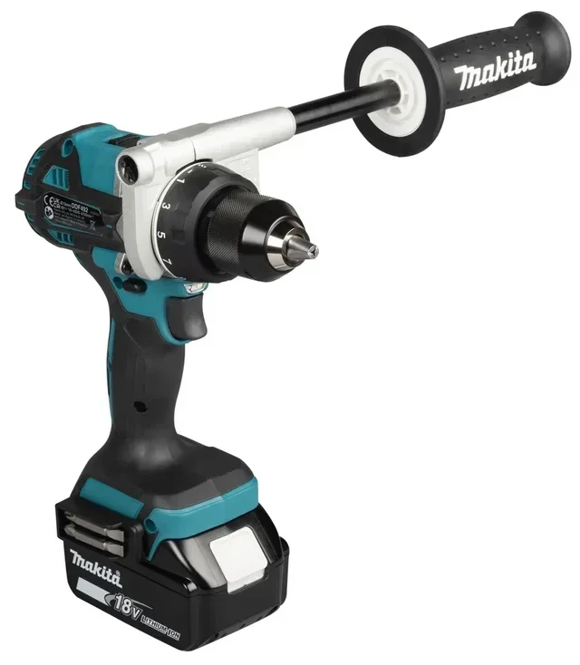 Perceuse-visseuse Makita 18V 5Ah brushless coffret MAKPAC DDF492RTJ