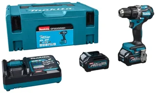 Perceuse-visseuse MAKITA 40V XGT 54Nm 2 batteries 2,5Ah coffret MakPac