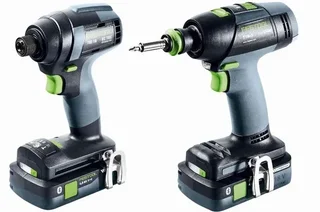 Perceuse-visseuse sans fil Festool TID 18 HPC 4.0 I-Set T18 coffret 2 batteries 4Ah