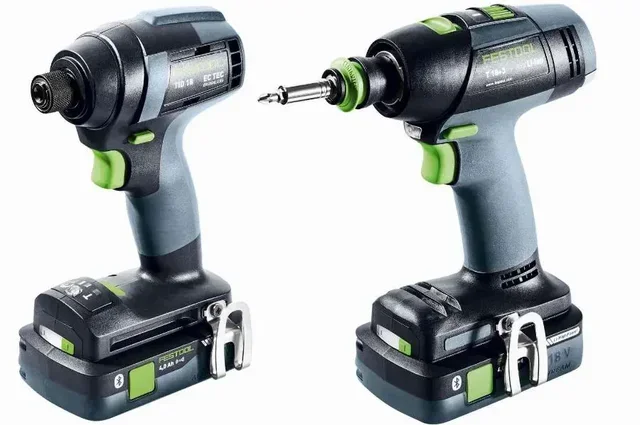 Perceuse-visseuse sans fil Festool TID 18 HPC 4.0 I-Set T18 coffret 2 batteries 4Ah