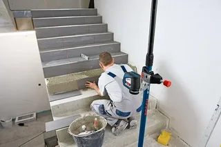 Bosch BT350 3.5m Telescopic Pole for Laser Level - Reference 0601015B00