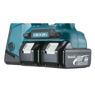 Martillo perforador SDS+ Makita DHR264PT4J 36V con 4 baterías 5Ah cargador rápido maletín MAKPAC