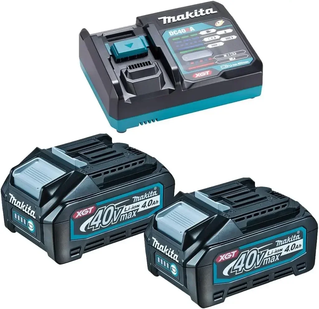 Martillo perforador SDS+ MAKITA HR005GM202 40V XGT con 2 baterías 4Ah en maletín MakPac