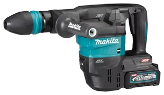 Martillo perforador SDS+ MAKITA HR005GM202 40V XGT con 2 baterías 4Ah en maletín MakPac