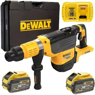 Tassellatore SDS-Max DEWALT DCH775X2-QW 54V 19,4J 52 mm con 2 batterie 3Ah