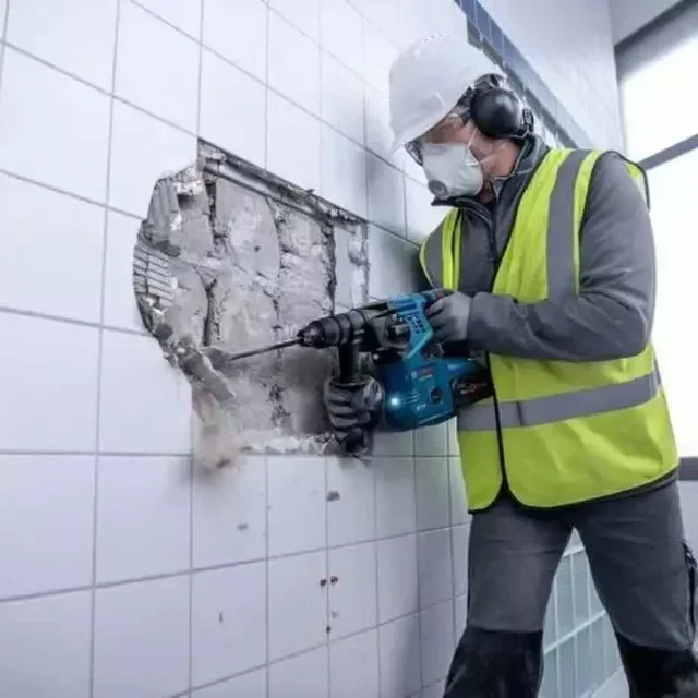 BOSCH GBH 18V-28 CF 18V SDS-Plus Rotary Hammer Drill L-BOXX Case