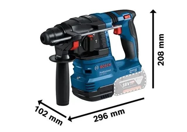 Bosch GBH 18V-22 SDS-Plus Rotary Hammer Drill 18V Bare Tool L-Boxx Case