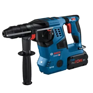 Bosch GBH 18V-28 CF SDS-Plus Rotary Hammer Drill with 2x 8.0Ah Batteries and L-BOXX Case