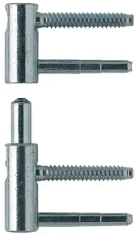 Pied réglable tri-direction Ø16x82 mm zingué argent LA FLORIDA - Broche 40 mm / Vis 40 mm - 182R D16X82