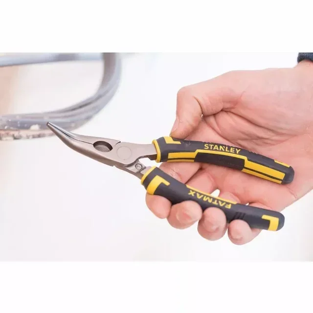 Stanley FATMAX 0-89-871 160mm Long Bent Half-Round Nose Pliers