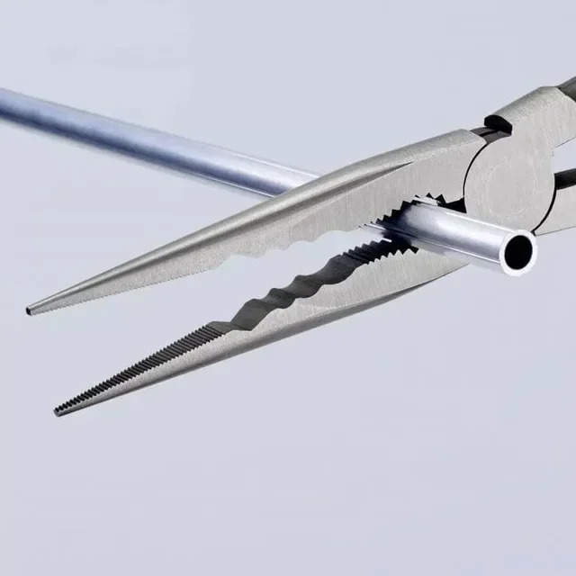 Pinza per tubi KNIPEX 280 mm - Ganasce sbavate - Fascetta dentata per tubi - Meccanica automobilistica
