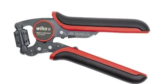 Pinza Crimpatrice Automatica WIHA 45223 - Testa Rotante 360° per Capicorda 0,08-16mm²