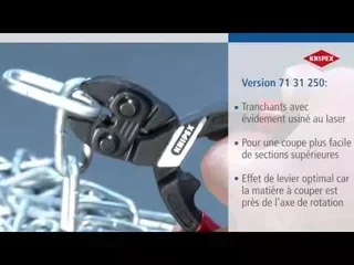 Tagliabulloni Cobolt KNIPEX 7131250 250mm - Taglia acciaio 6mm